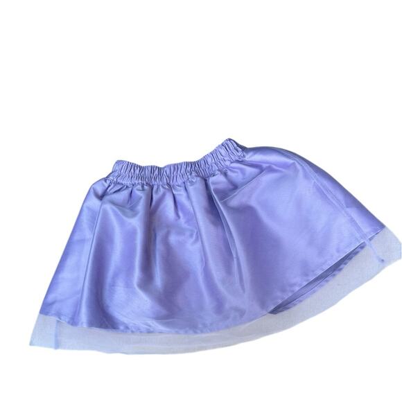 Janie and Jack Lavender Purple Skirt Satin and Tulle Size 2 new with tag - Picture 2 of 9
